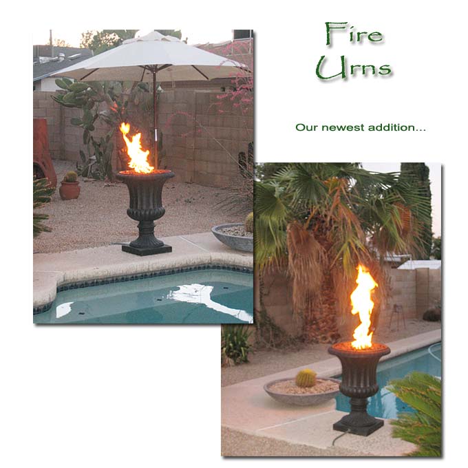 Fire Urns... Our newest addition.